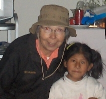 Leah and Peruvian friend